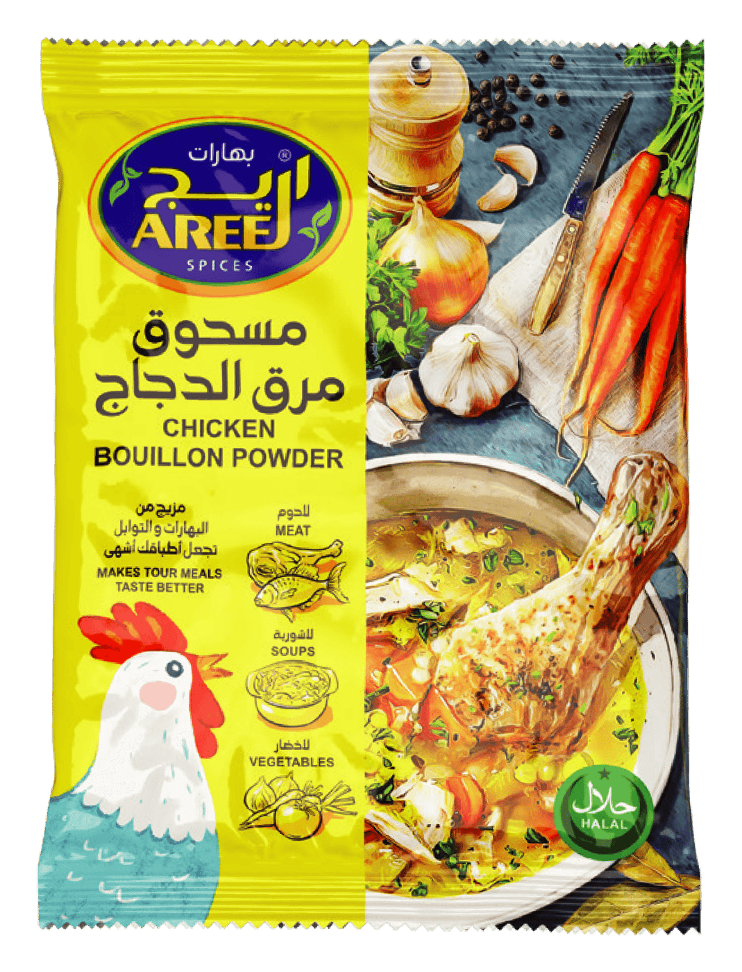 مسحوق مرق الدجاج
