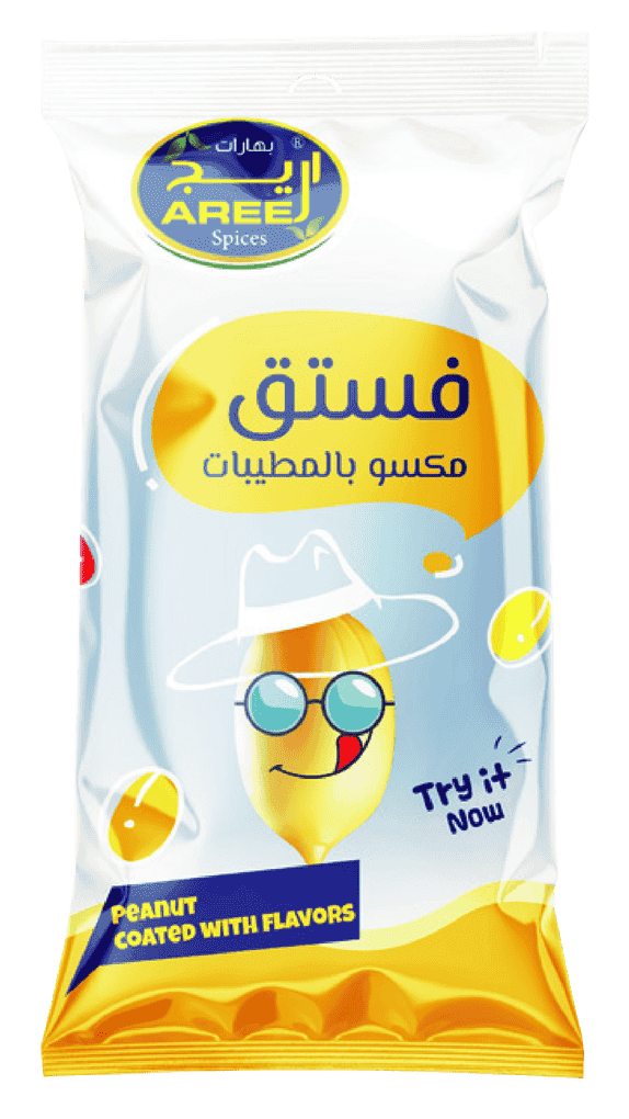 فستق مكسو بالمطيبات